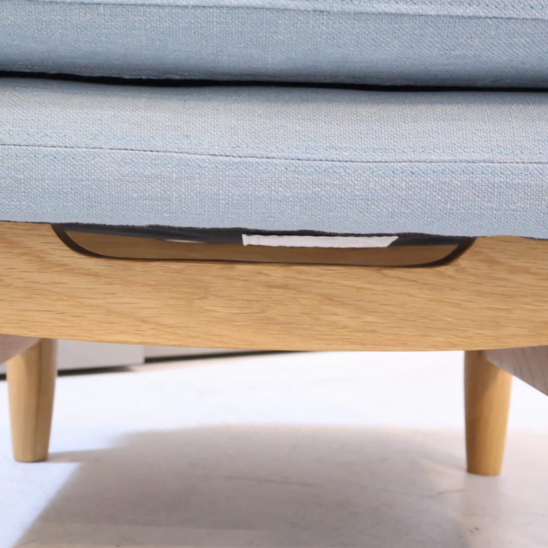 unico ウニコ LYS リュス オーク材 オットマン 北欧スタイル スツール