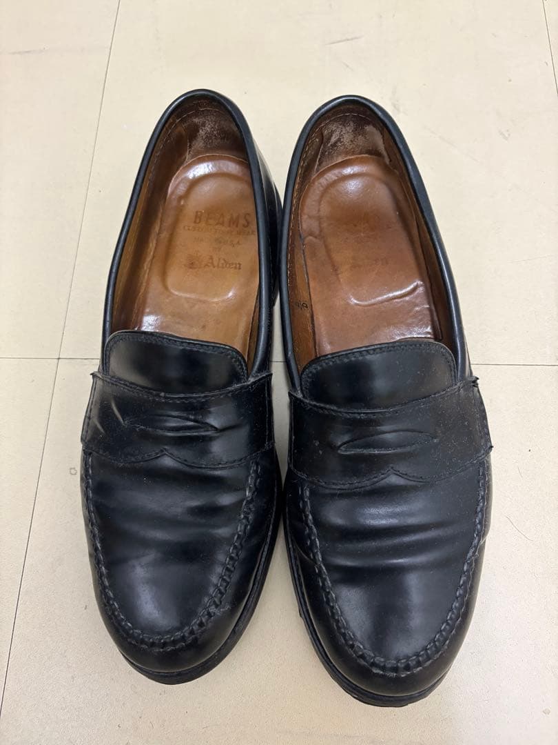 た*ー様 Alden ローファー コードバン　木製シューツリー付き