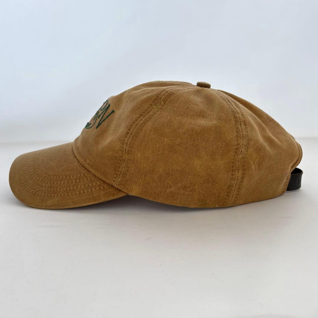 90s FILSON オイルドコットン ロゴエンブロイダリー キャップ USA製