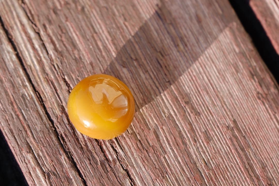 ゴビ石−1332 ゴビ瑪瑙　彫刻　『和菓子』