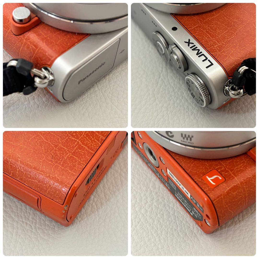 【美品】Panasonic LUMIX DMC-GM1 オレンジ Wi-Fi