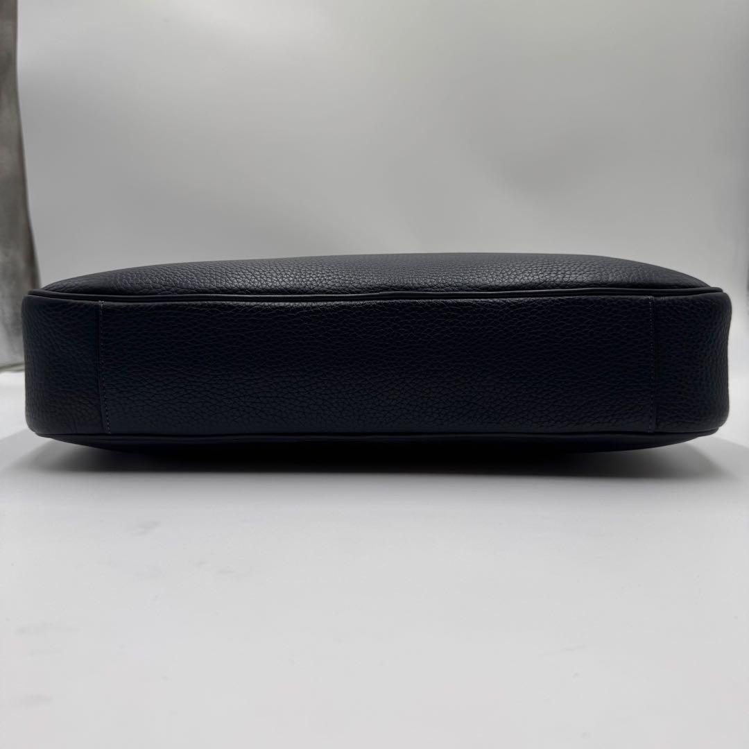 極美品✨ コーチ ゴッサム ブリーフケース 2way ビジネス A4レザー 紺色