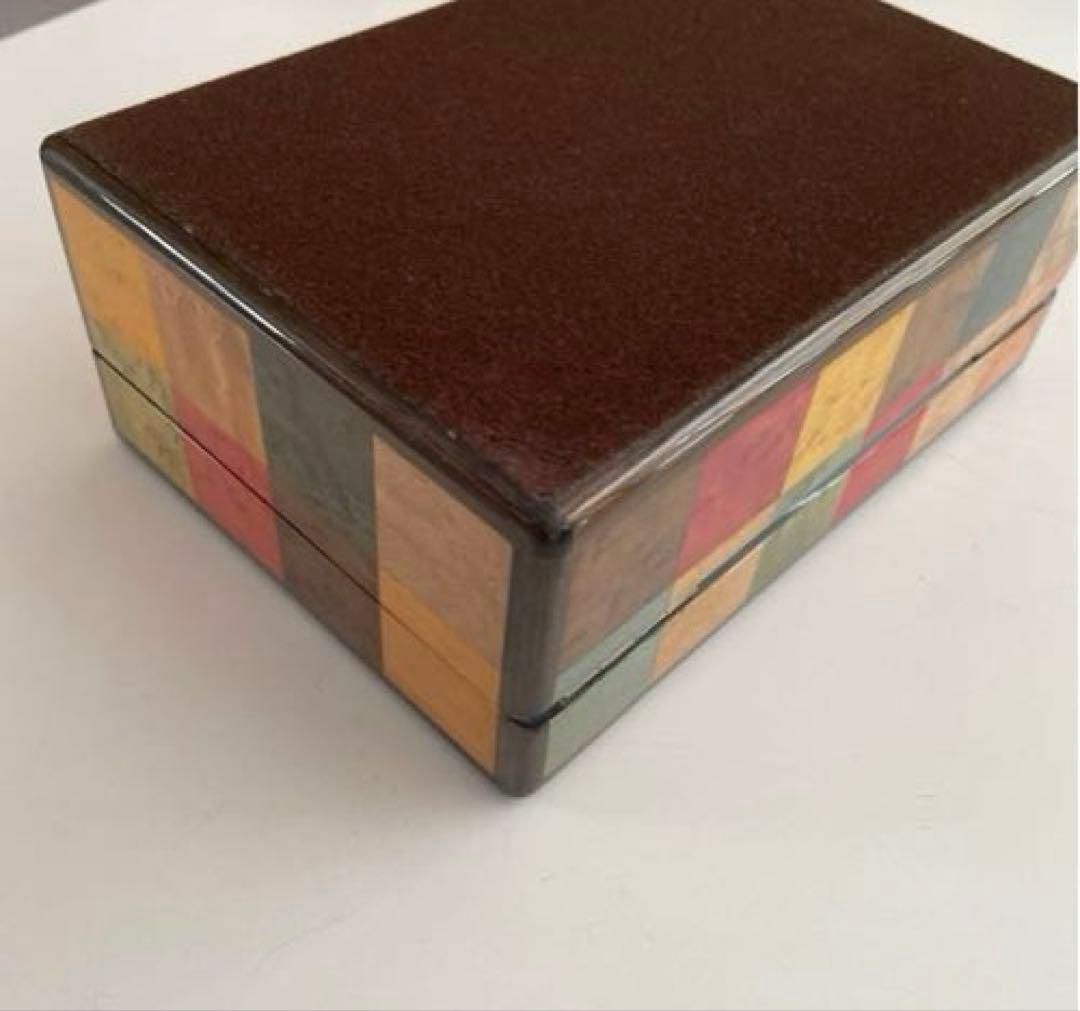 最終！HERMESラッカーウッドボックス〜アクセサリーボックス美品