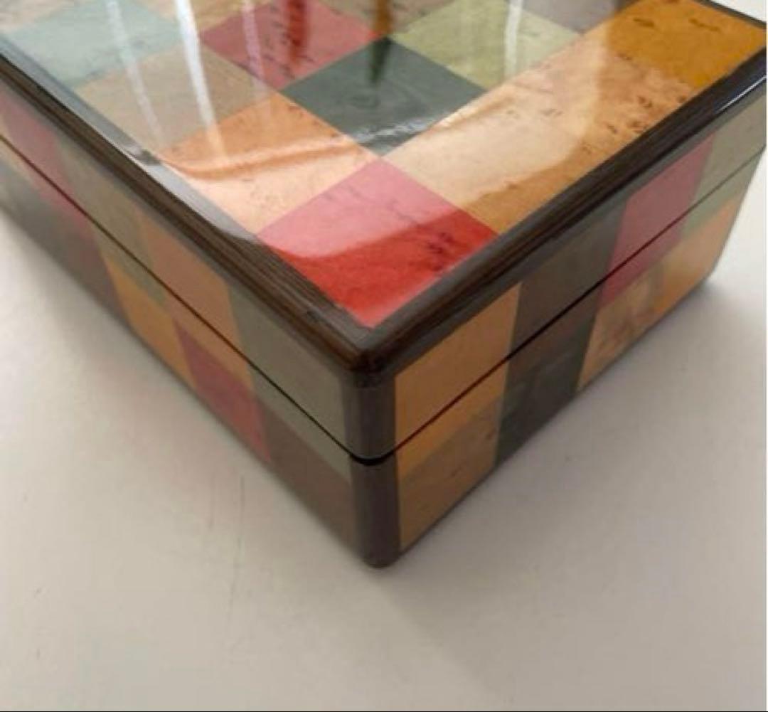 最終！HERMESラッカーウッドボックス〜アクセサリーボックス美品