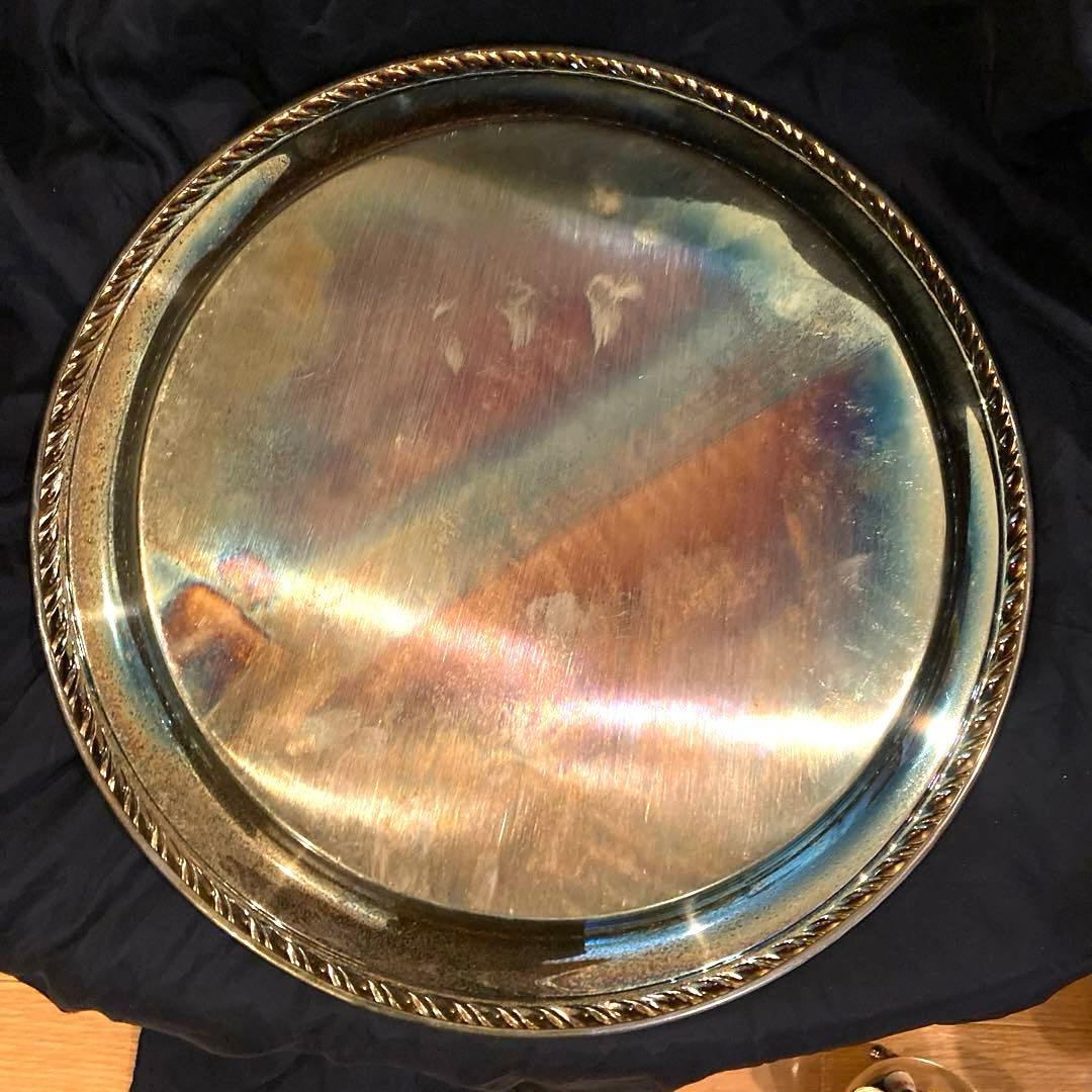 銀シルバーコーヒーポットティーポットトレイトレーシュガーポットクリーマーアメリカ