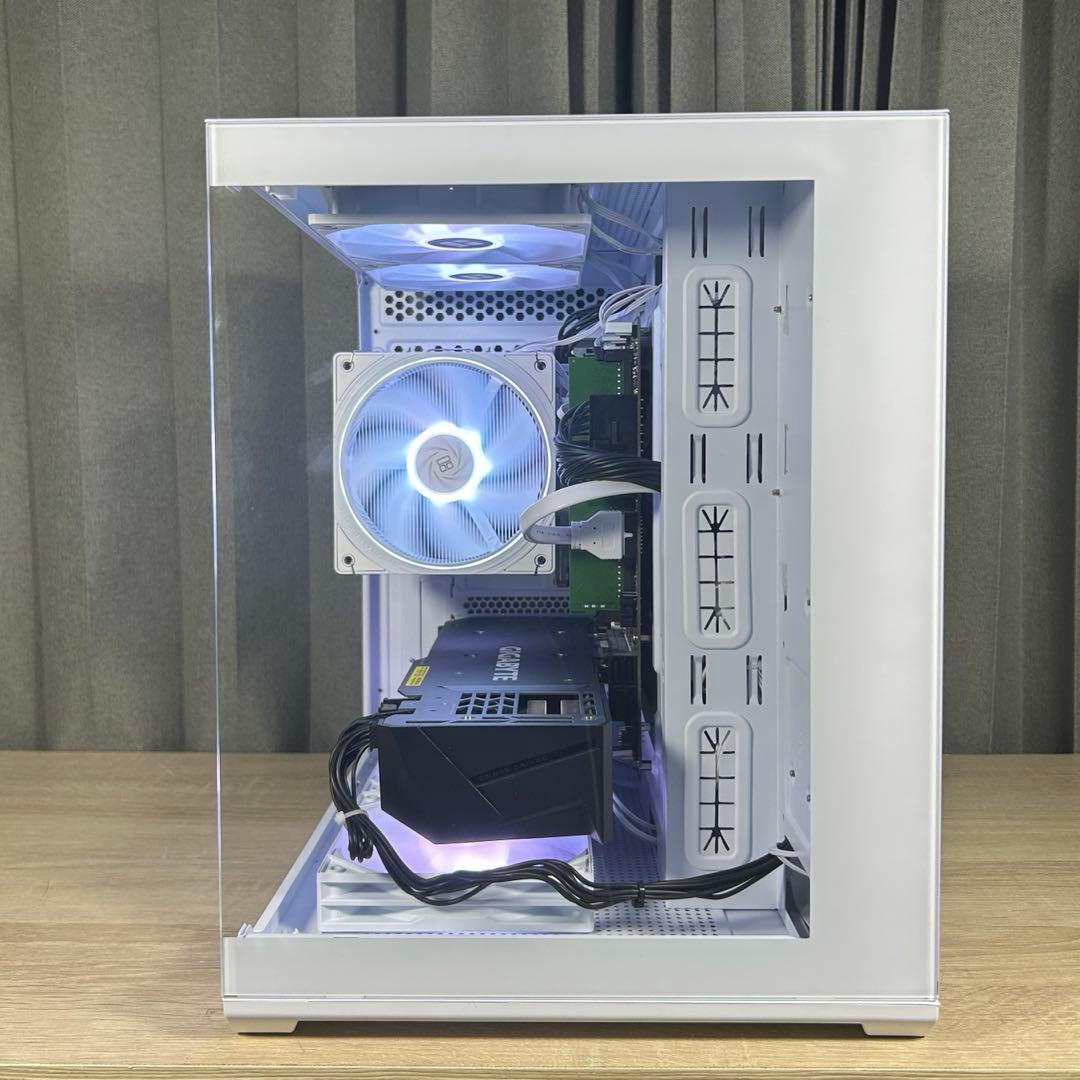 超高性能 白 ゲーミングPC RTX3070 Windows11 ワイルズ快適