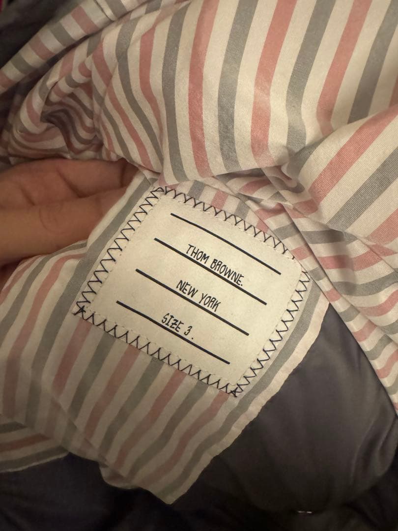 トムブラウン　ダウンジャケット