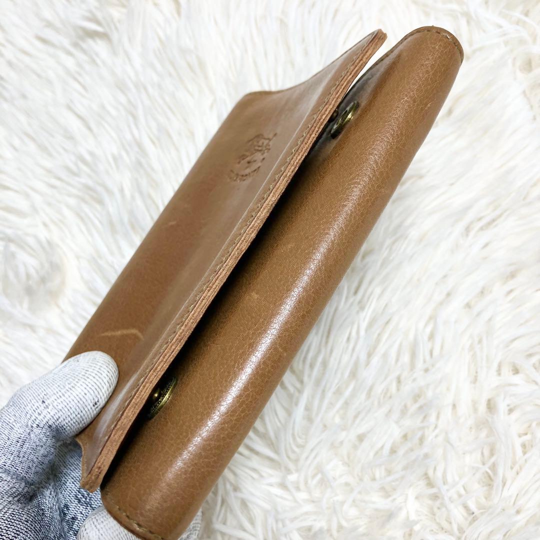 イルビゾンテ システム手帳 レザー ファスナー収納付き