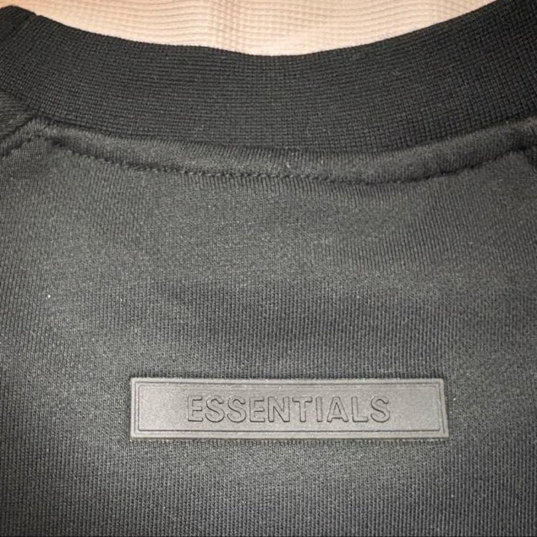 ESSENTIALS ブラック スウェット
