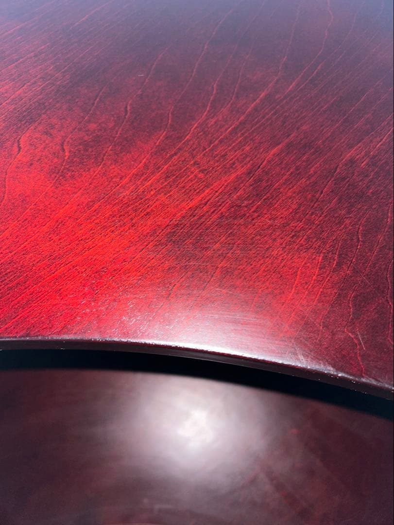 カリモク　コーナーキャビネット　アンティーク　古民家 家具　コーナーボード