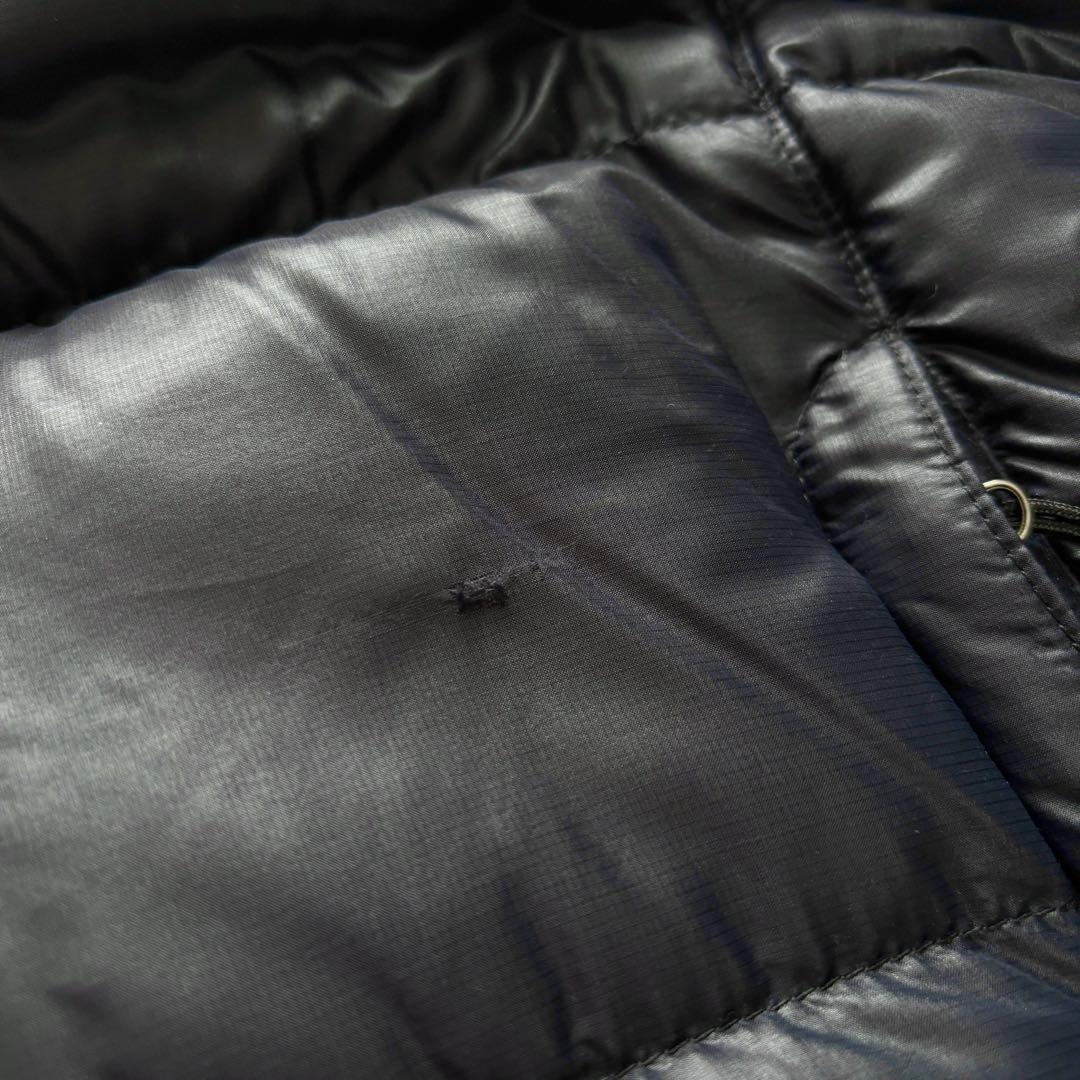 ノースフェイス アコンカグアフーディ ダウンジャケット ブラック L