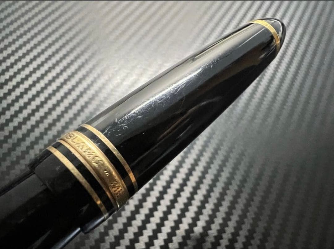 1980年代 モンブラン 146 14C 全金 EF 万年筆