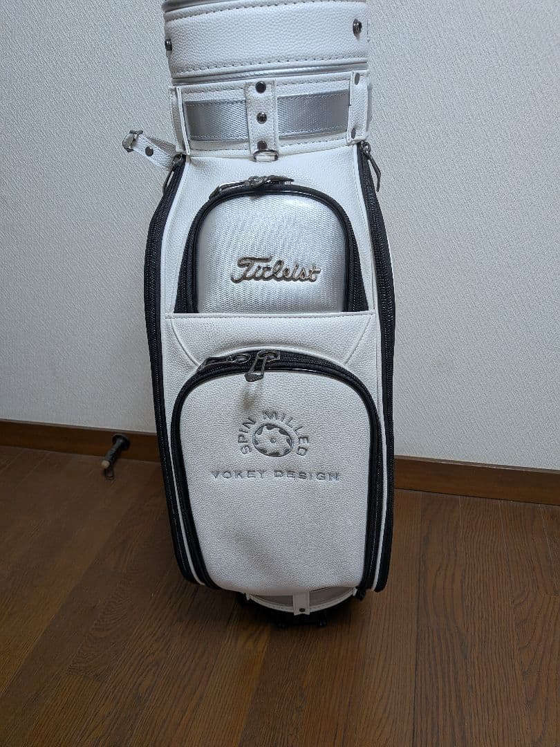 Titleist プロゴルフバッグ ホワイト