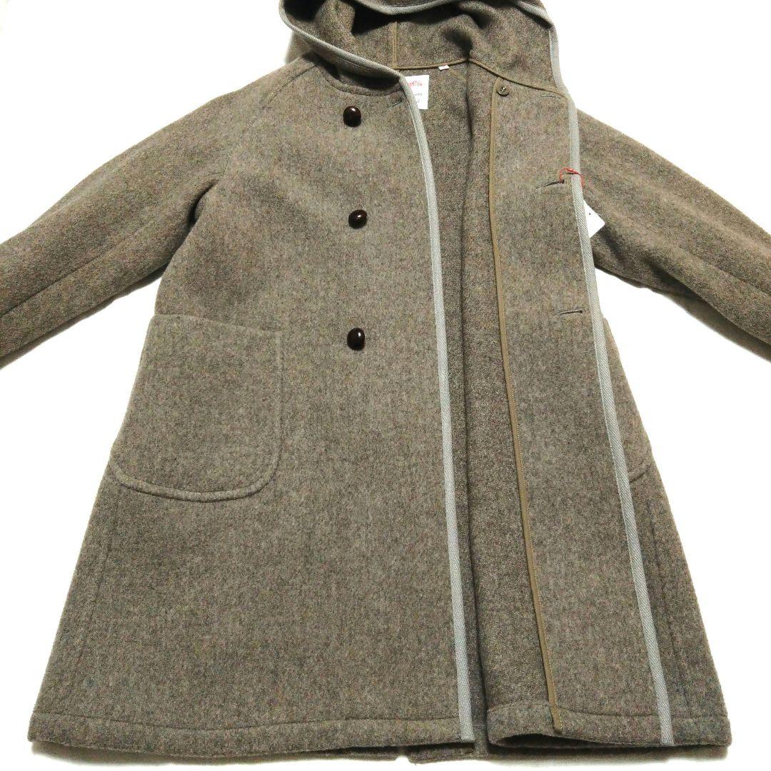 【新品タグ付き】DANTONダントン ウールモッサフードコート