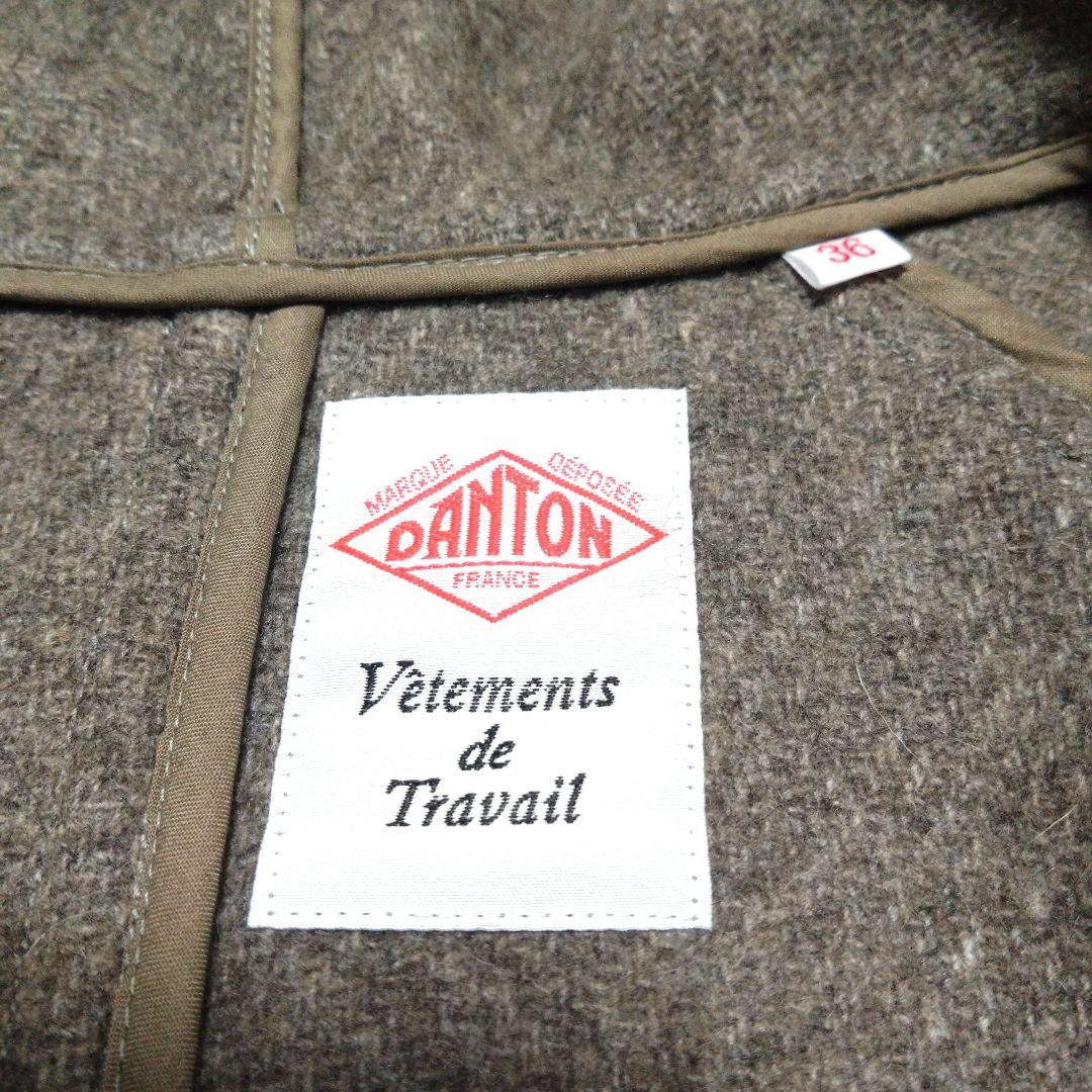 【新品タグ付き】DANTONダントン ウールモッサフードコート