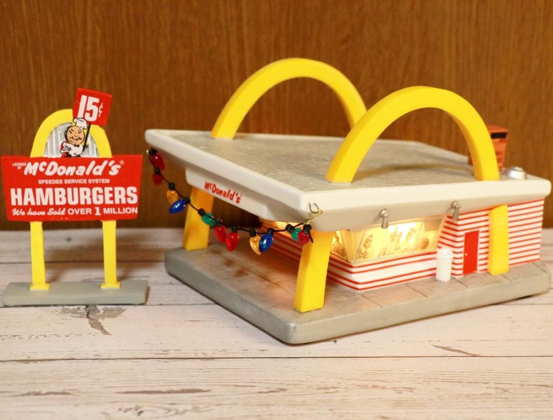 マクドナルド McDonald's ライト付きセラミックレストラン