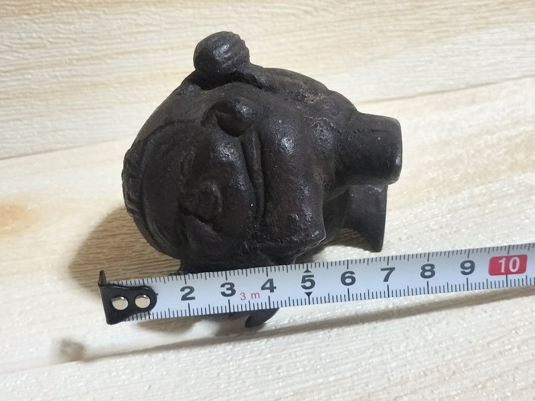 珍品！鉄製！時代物！大黒天！p5！