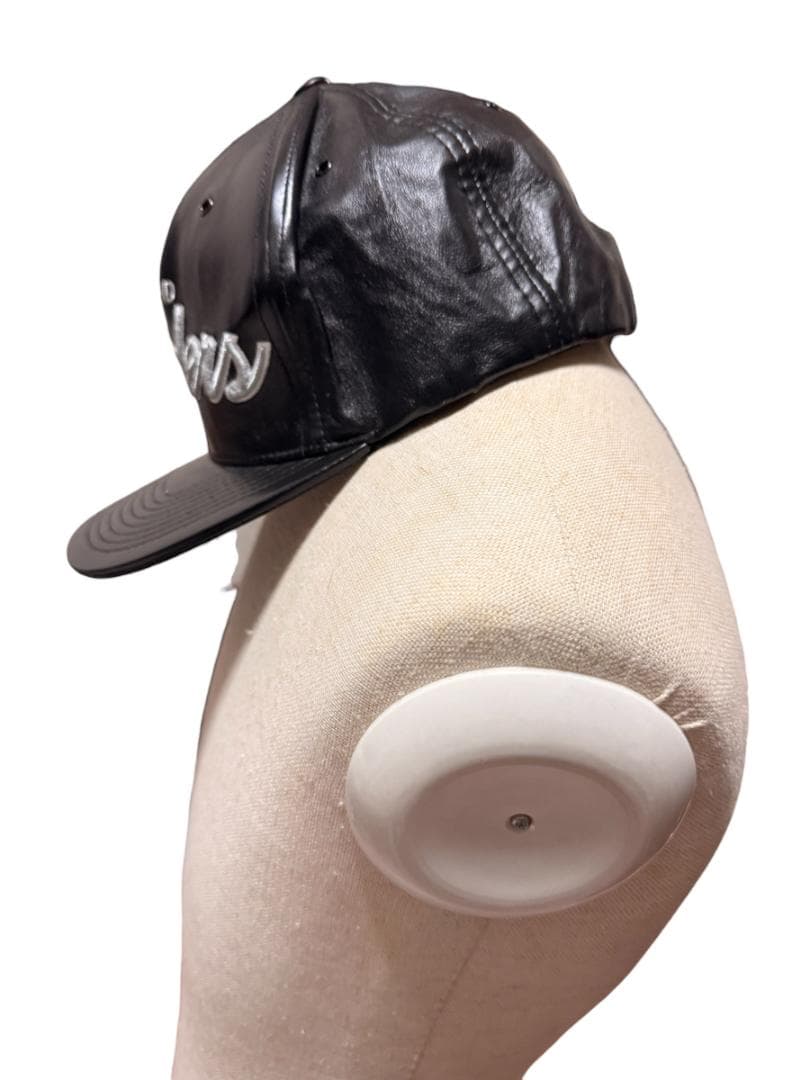 【高級ラムスキン】ミッチェルアンドネス レイダース レザーキャップ NFL 本革