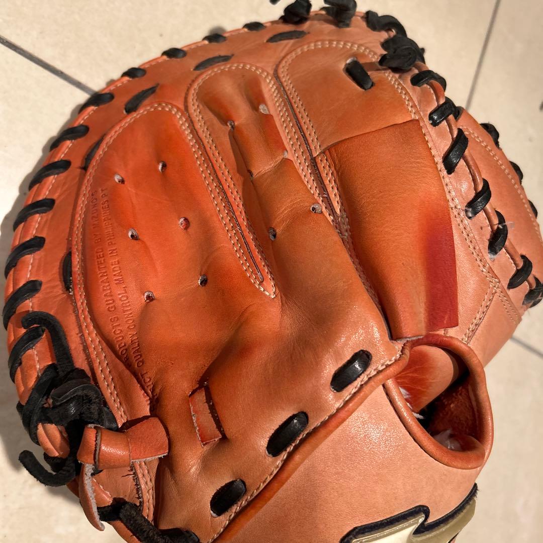 ミズノ　グローバルエリート キャッチャーミット　軟式