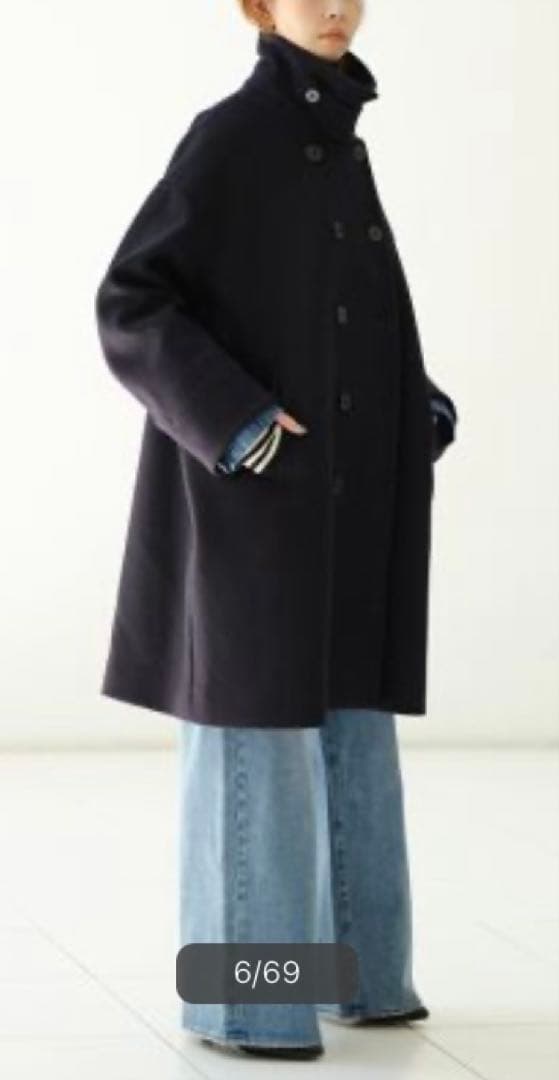 JOURNAL STANDARDビシュウメルトンロングPコート36