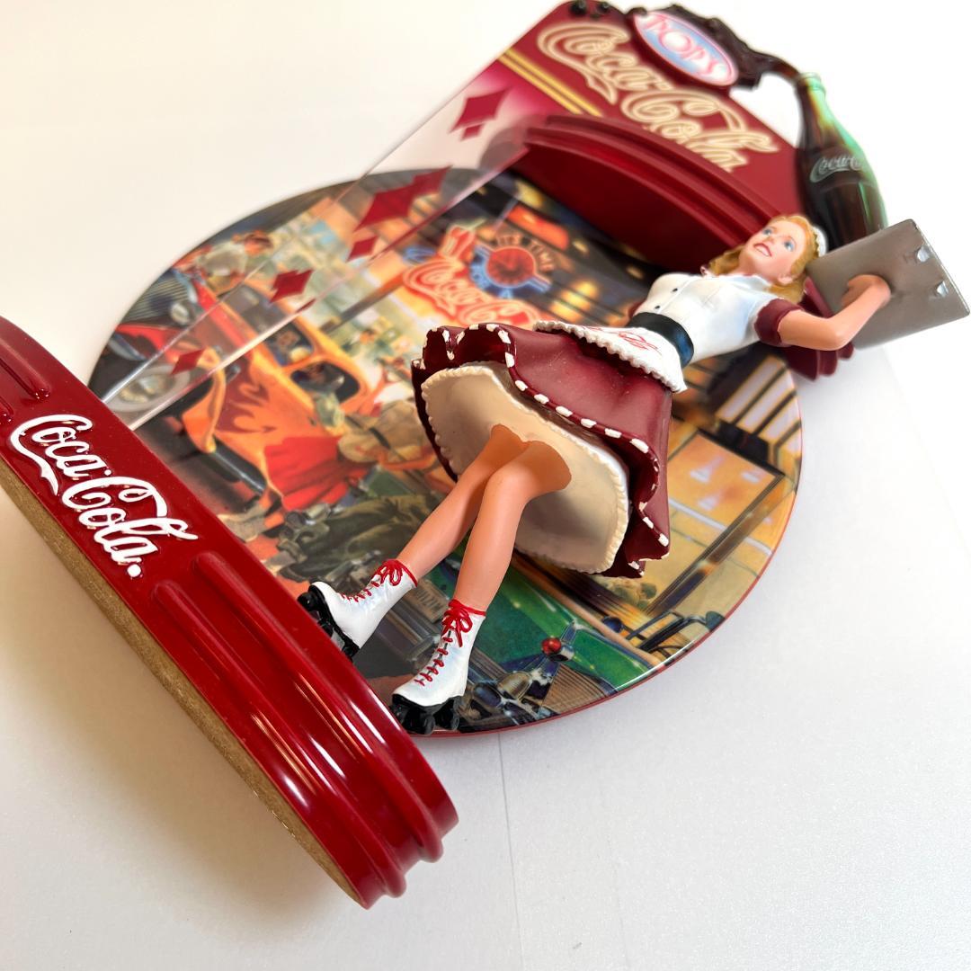 コカコーラ・1950s ウェートレス フィギュア・ダイナー＆ プレート,限定生産