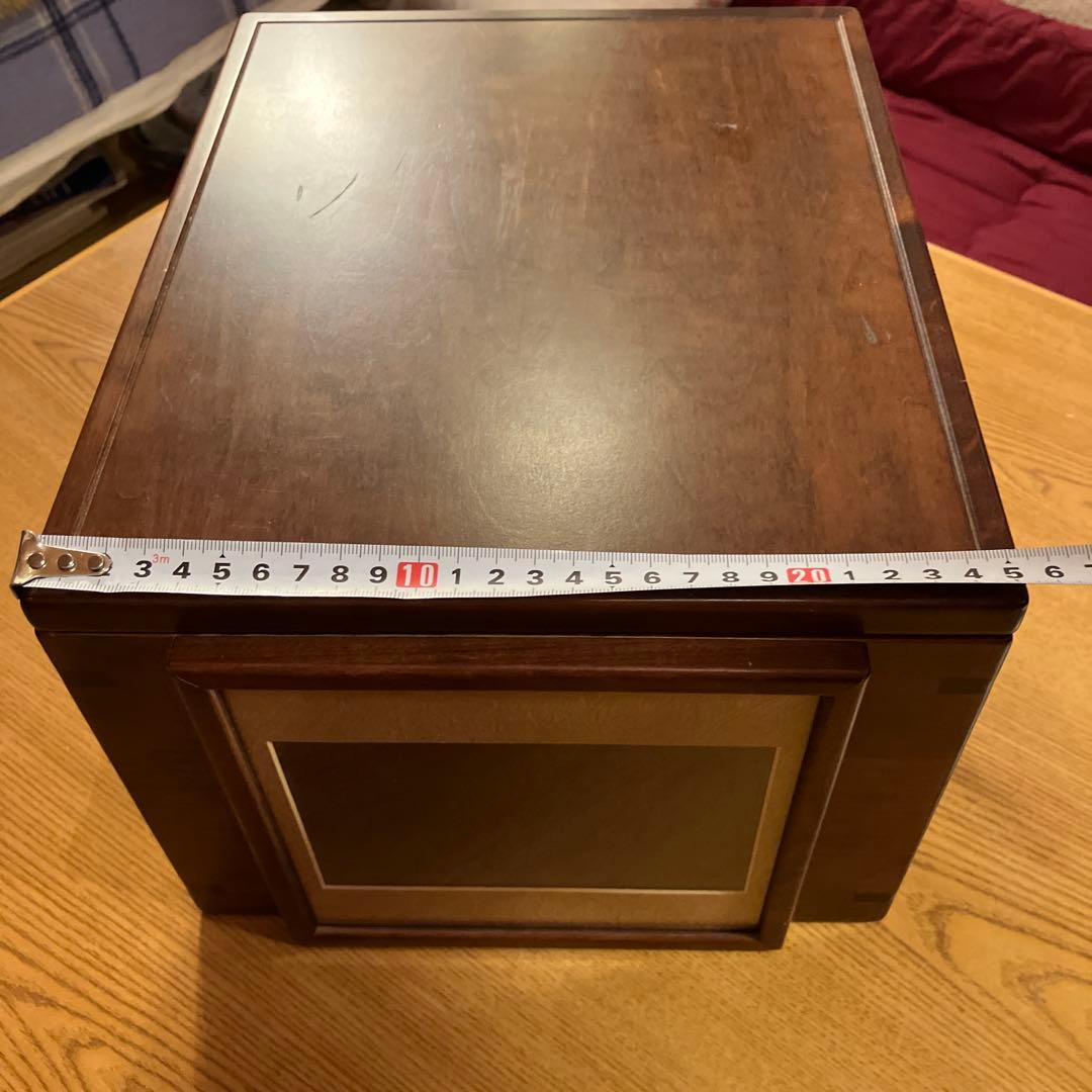 フレーム付き木製収納ボックス 10区画　豊岡クラフト