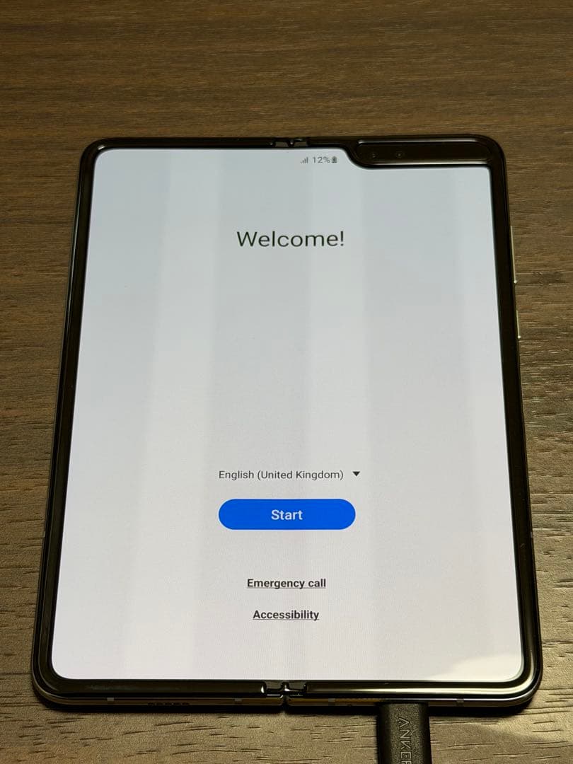Galaxy Fold 12GB/512GB 海外版 SM-F900訳あり中古品
