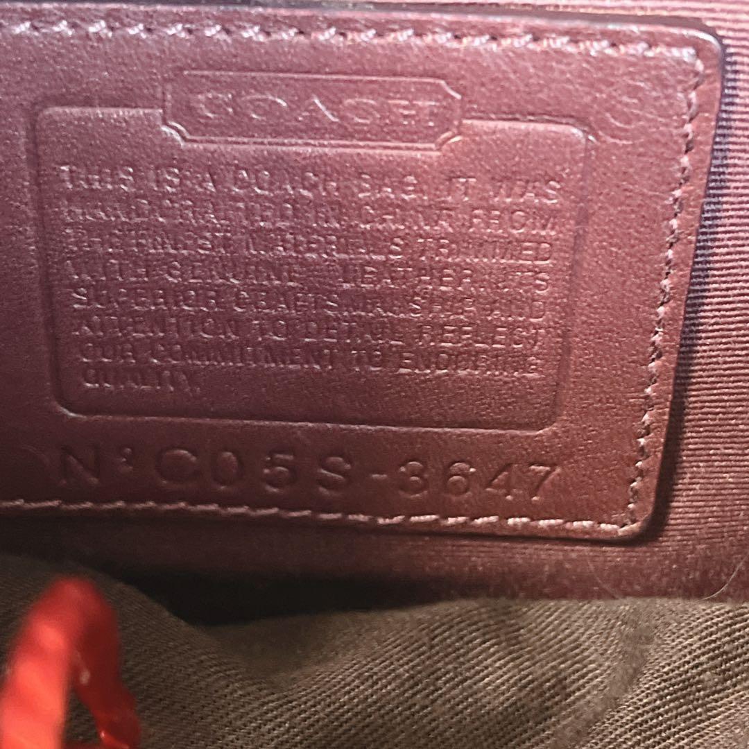 コーチ Vintage ソーホー ボストン ターンロック y2k ワンショルダー