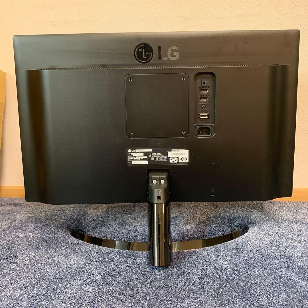 LG 24UD58-B 24インチ　4K UHD IPSモニター