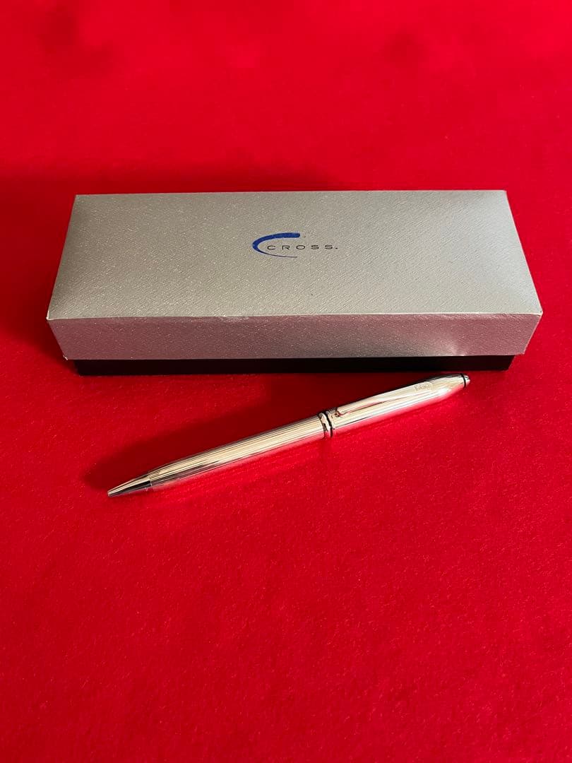 クロスボールペン タウンゼント★スターリングシルバー★❗️極美品‼️