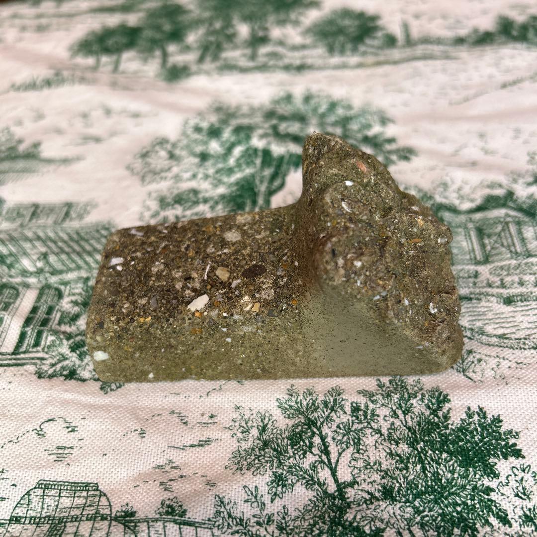 稀少廃盤　ワンダーデコール　ストーンポットフィート ライオン３個セット