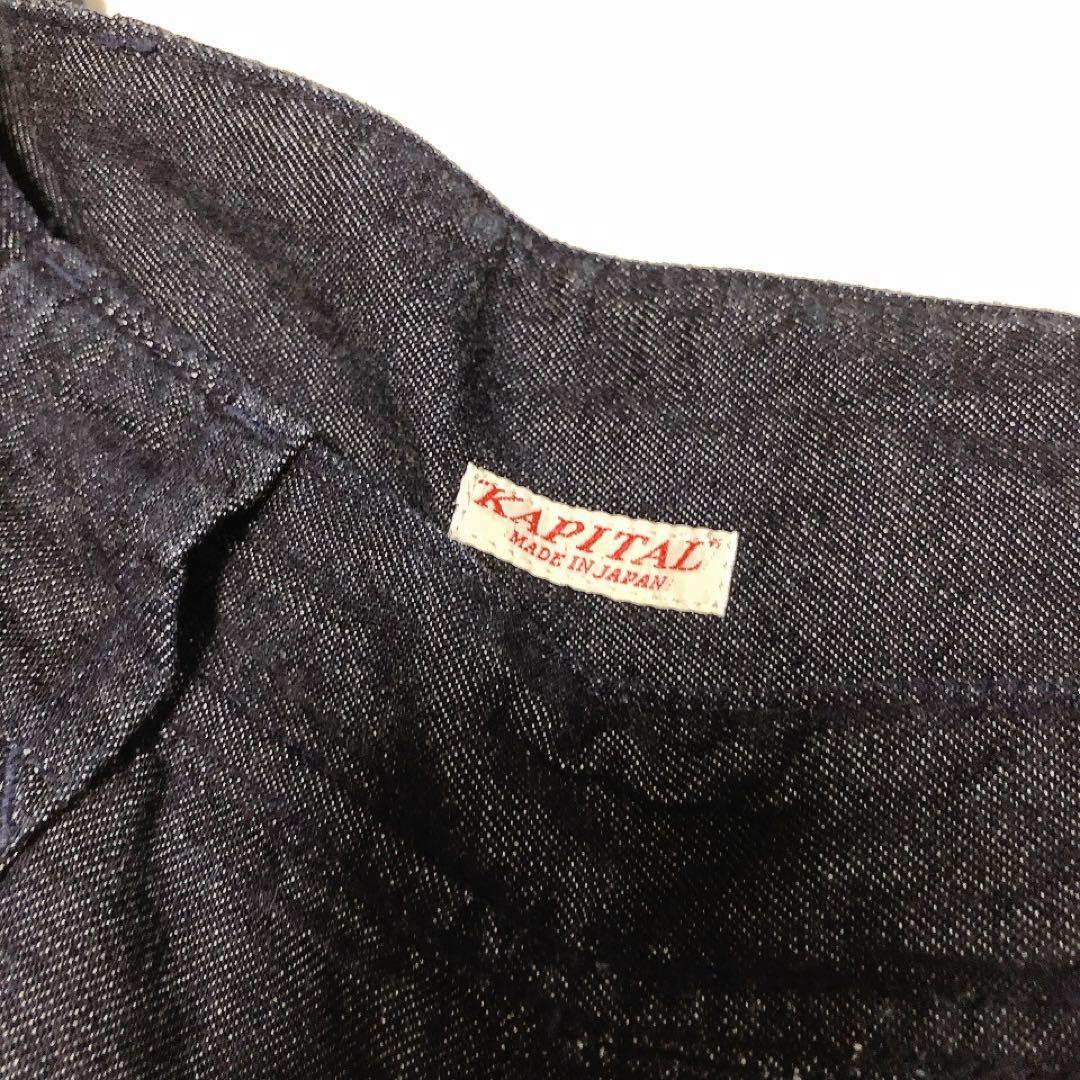 KAPITAL★キャピタル★デニム★ワイドハーフパンツ★ガウチョパンツ★1
