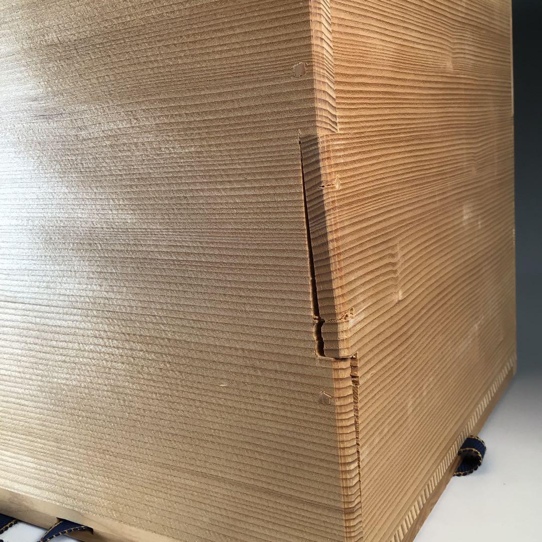 Ｍ４１７　茶釜　『釜師　佐藤清光造』『真形羽釜』　共箱　茶道具