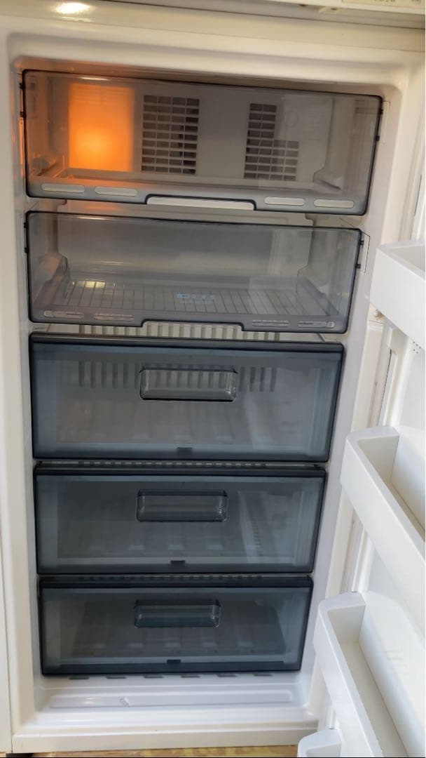 冷凍庫 National NR-FZ12F ホームフリーザー 縦型 117L