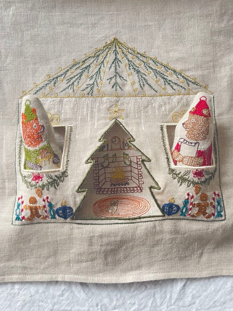 新品　コーラルアンドタスク　ポケット クッションカバー