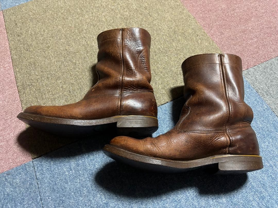 FRYE vintage ペコスブーツ 黒タグ ウエスタン 50s 60s