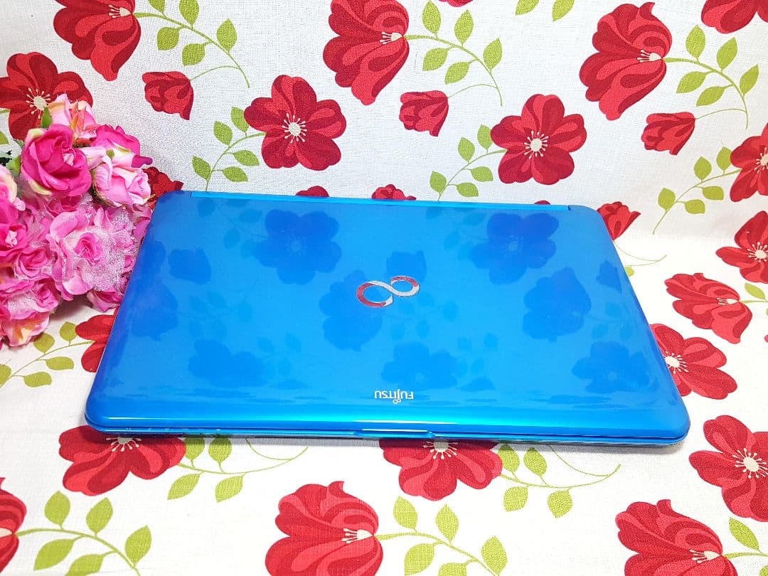 富士通/Core-i7/新品SSD480G/メモリ8G/LIFEBOOK/ブルー