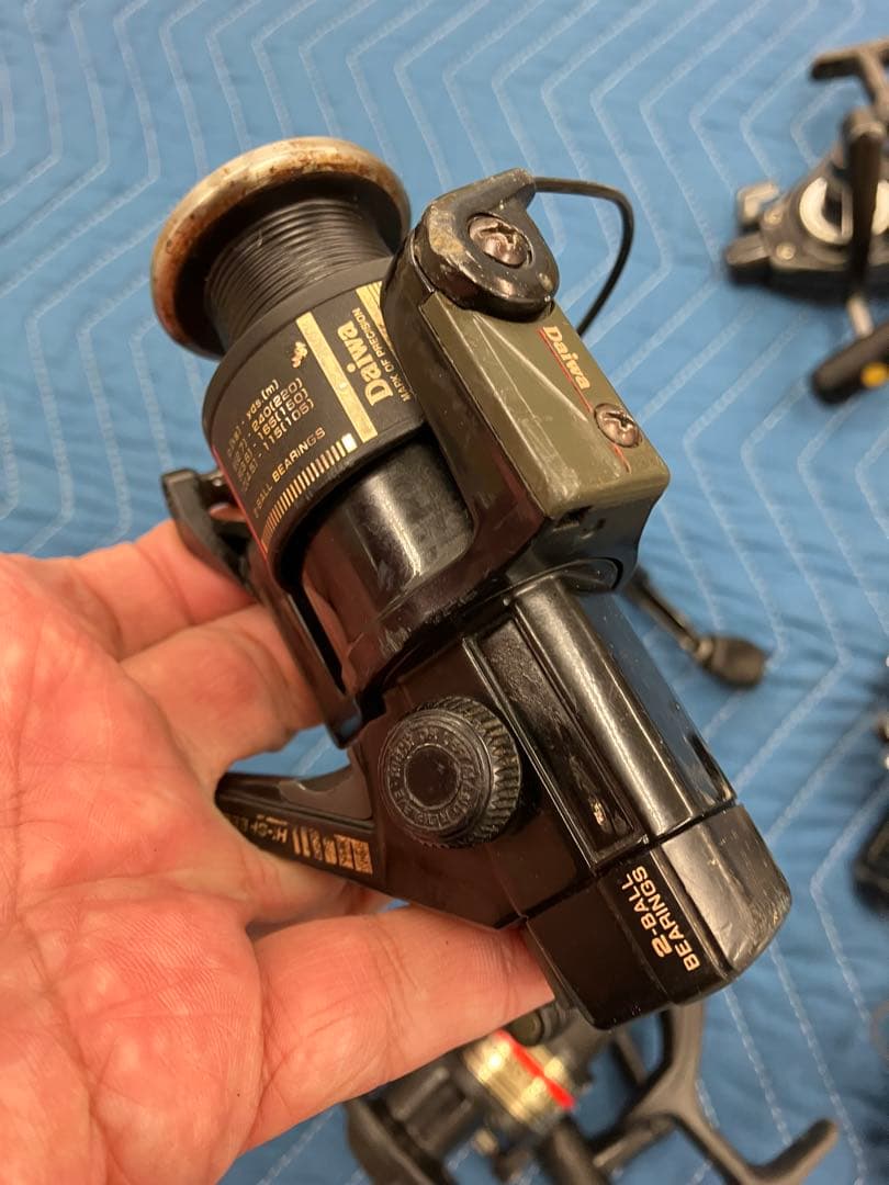 スピニングリール をまとめて12台（整備済）