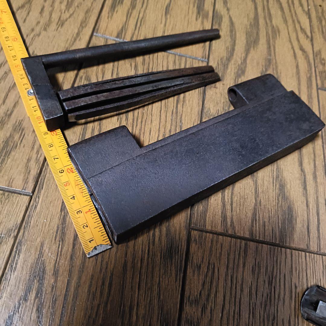 錠前　蔵鍵　和鍵　古鍵　江戸時代　明治時代