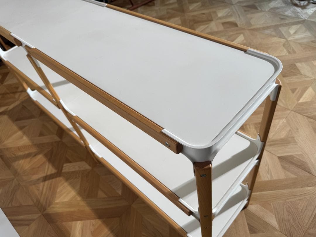 MAGIS スティールウッド シェルビングシステム 2段x2列