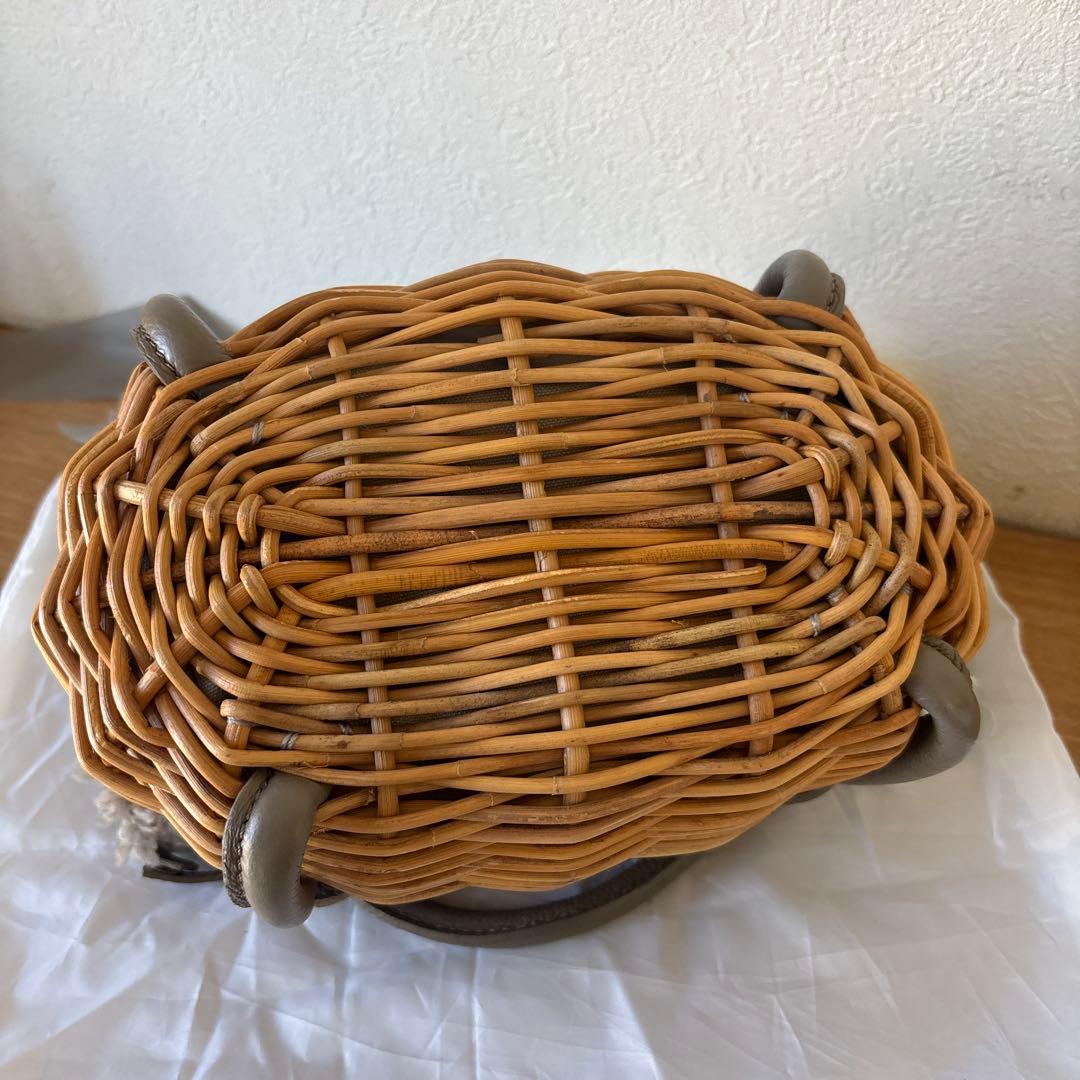 エバゴス　フニュシュリンク　スウィートPバスケット　カシミヤ　グレー