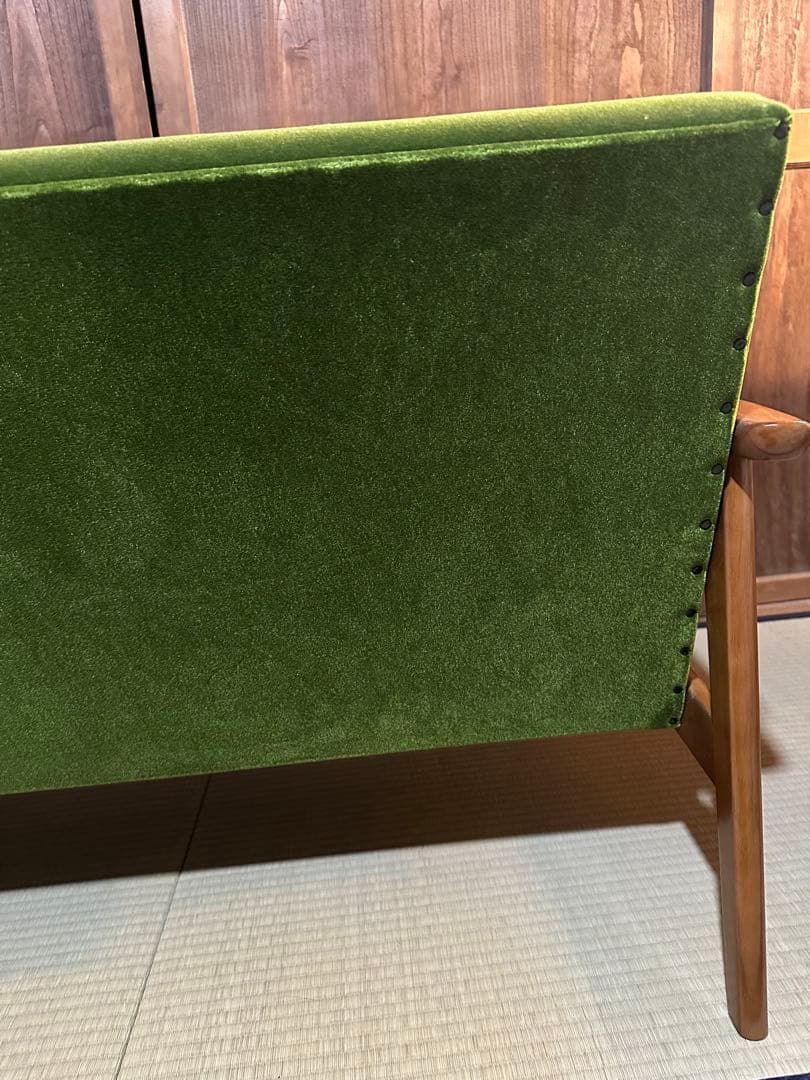 カリモク60 kチェア　2シーター