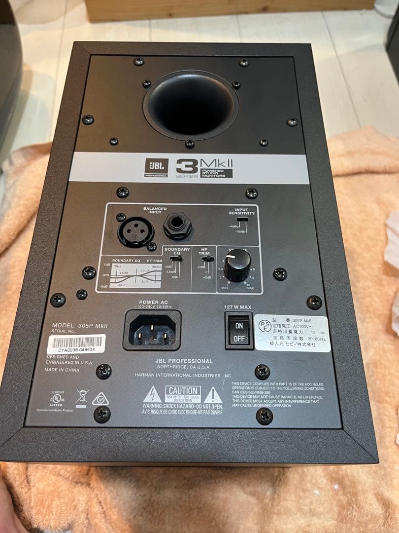 JBL 305PMkⅡ 2台