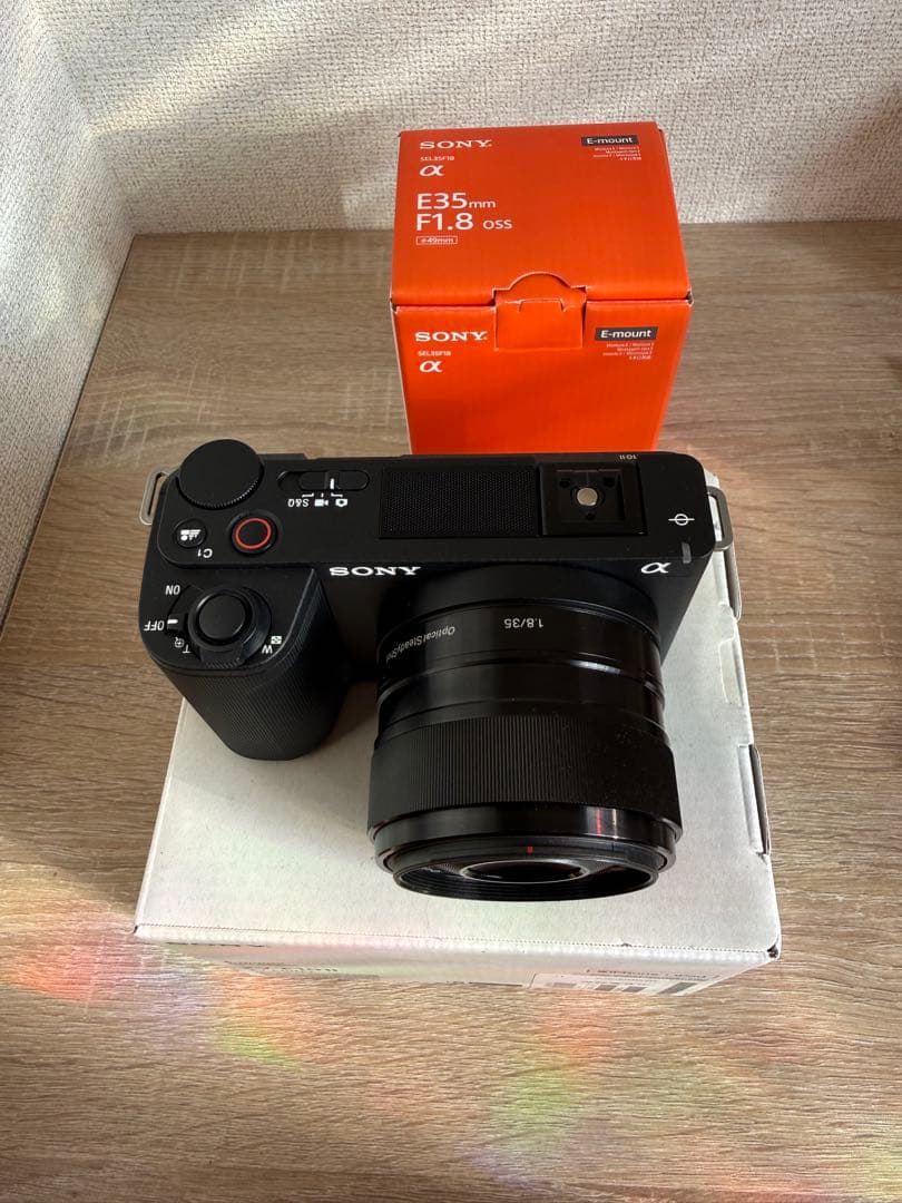 【新品】Sony ZV-E10 II + 35mm F1.8単焦点レンズ