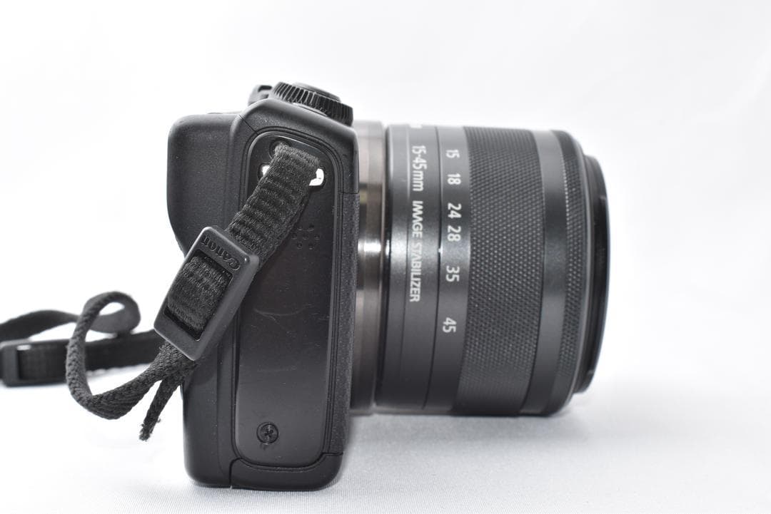 Canon EOS M100 ブラック 15-45mm レンズキット