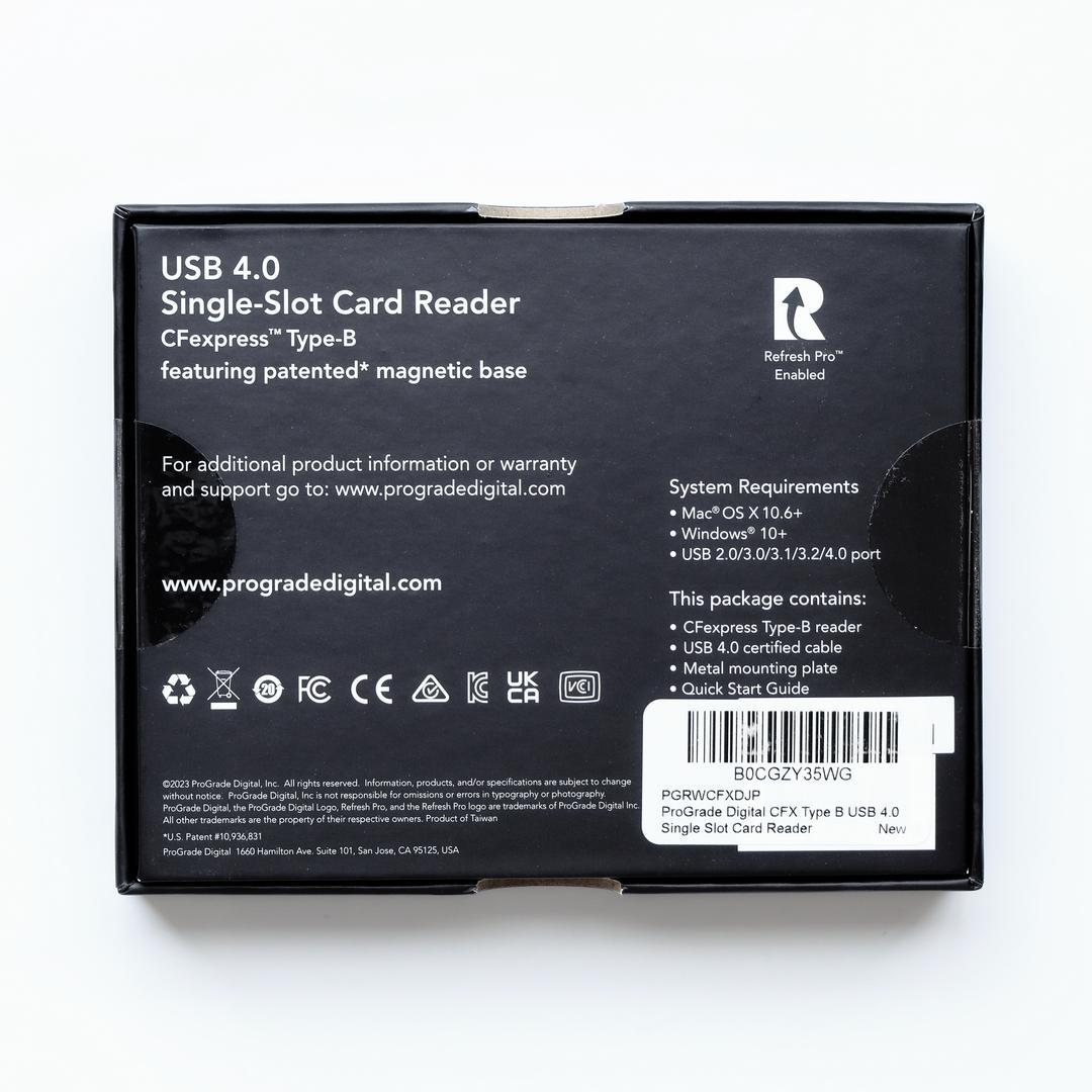 CFexpress 4.0 Type-B カードリーダー