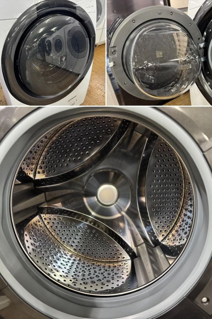 地域限定送料無料 美品 家電3セット！冷蔵庫・ドラム式洗濯乾燥機・電子レンジ