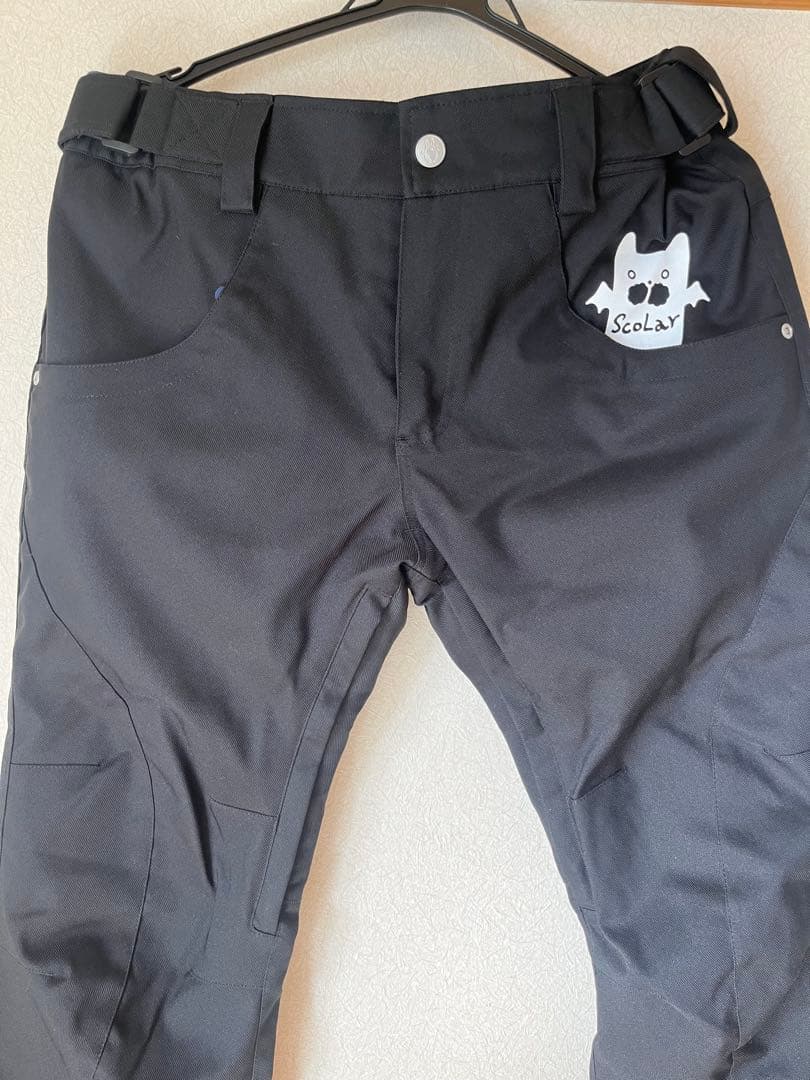 【超美品】SCOLAR スノーボードウェア 上下セット おまけ　手袋付き