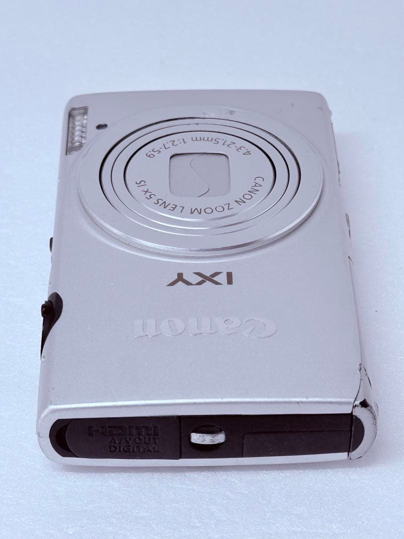 Canon IXY 220F シルバー 動作確認済 コンデジ シンプルデザイン