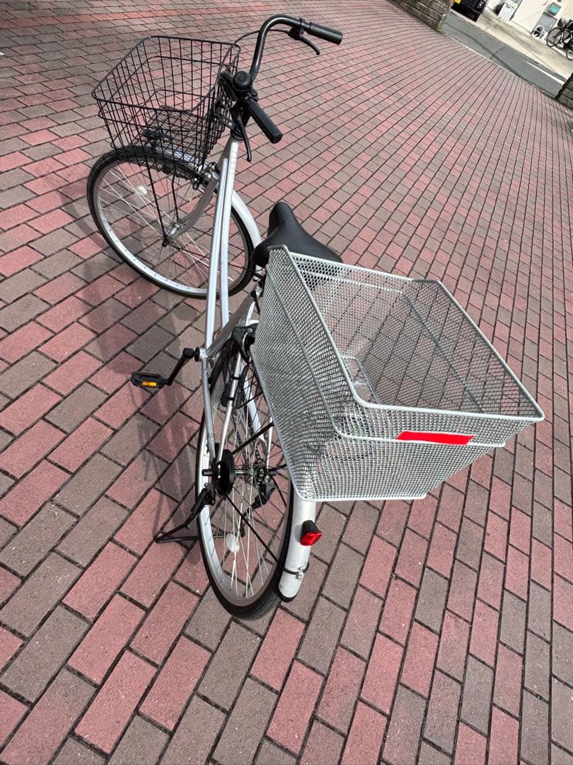 ツインバスケット・お買い物用ママチャリ(26㌅)お引き取り希望[配達可能]